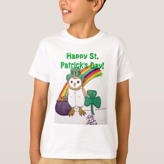 St. Pat's Day Annie T-shirt (Voorkant)