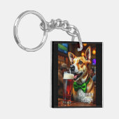 St. Pat's Dog Sleutelhanger (Voorkant Links)