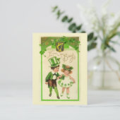  St. Patty Day Erin go Bragh Feestdagenkaart (Staand voorkant)