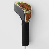 St.Patty Doxie Golfheadcover (Schuin)