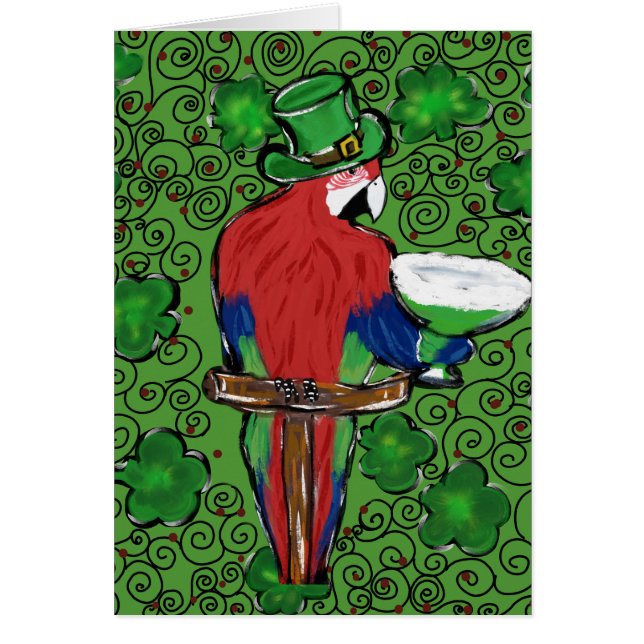 St. Patty Papegaai (Voorkant)