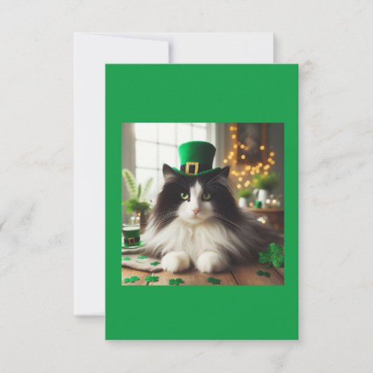 St. Patty's dag Kat (Voorkant)