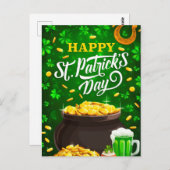 St. Patty's Day Briefkaart (Voorkant / Achterkant)