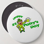 St. Patty's Day Button (Voorkant /achterkant)