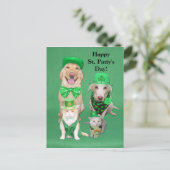 St. Patty's Day Get Together Briefkaart (Staand voorkant)