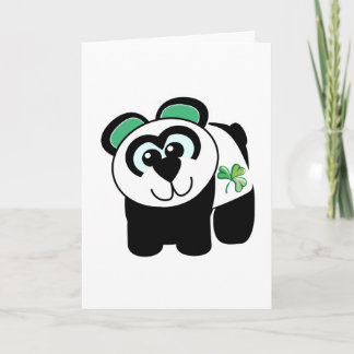 St. Pattys Day Goofkins panda Kaart