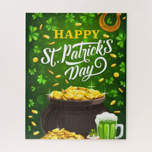 St. Patty's Day Puzzle Legpuzzel (Verticaal)