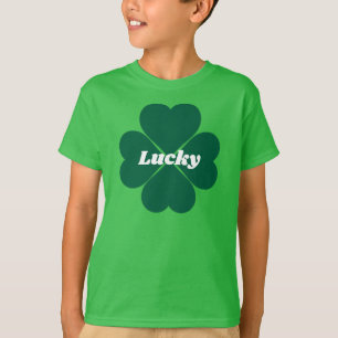 St. Patty's Shamrocks groene geluksklaver T-shirt