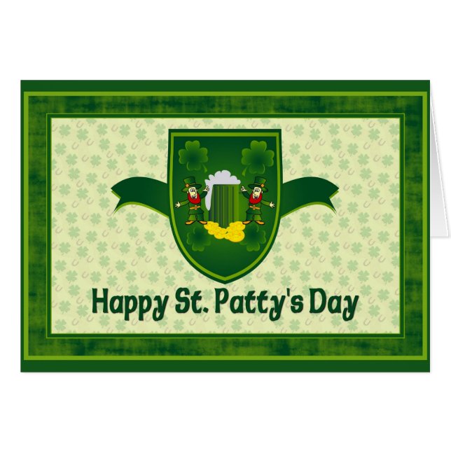 St. Patty's Shield (Voorkant Horizontaal)
