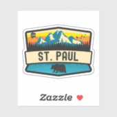 St. Paul, Alaska Sticker (Vel)