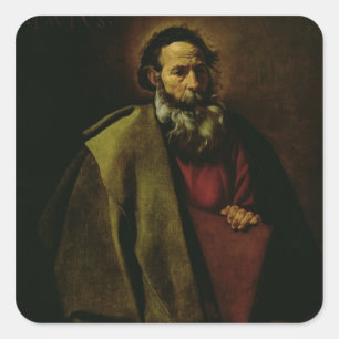 St. Paul, c.1619 Vierkante Sticker