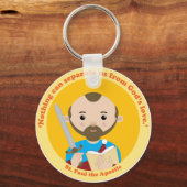 St. Paul de Apostle Sleutelhanger (Voorkant)