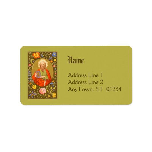 St. Paul l'apôtre (PM 06) NB Ajouter le Étiquette (Devant)