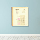 St. Paul, Marquette en St. Joe, Nebraska Canvas Afdruk (Insitu (Houten vloer))