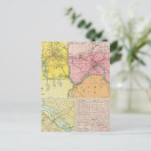 St. Paul, Minneapolis, Minnesota Briefkaart (Staand voorkant)