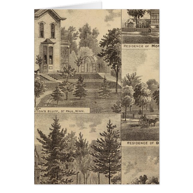 St. Paul, Minnesota Lithograaf (Voorkant)