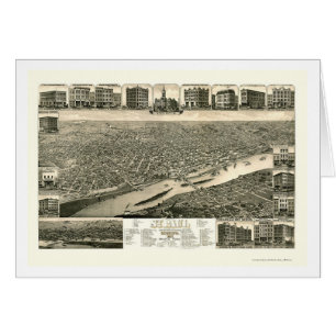 St. Paul, MN Panoramic Map - 1883