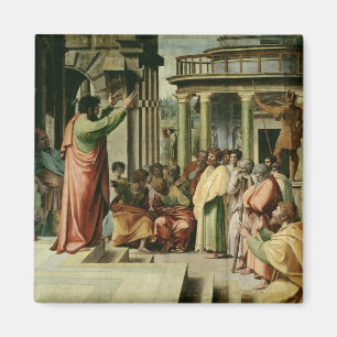 St. Paul Preaching in Athene (cartoon voor de vuis Magneet
