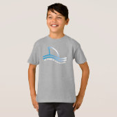 St Paul School Shark Fin T-shirt (Voorkant volledig)