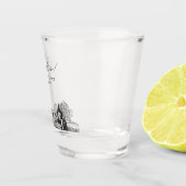 St. Paul Trouwgunst Gepersonaliseerde Proost Shot Glas (Rechts)