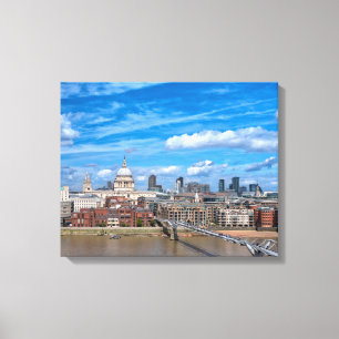 St.Paul's Cathedraal Canvas Print