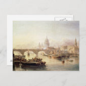 St. Paul's Cathedral en London Bridge Briefkaart (Voorkant / Achterkant)