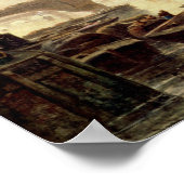 St. Paul's Cathedral en London Bridge Poster (Hoek)