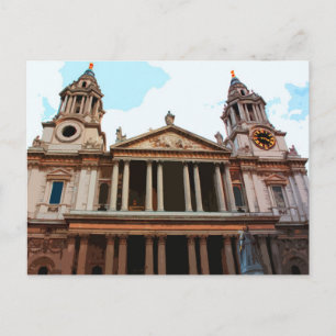 St Paul's Cathedral in Londen, Verenigd Koninkrijk Briefkaart