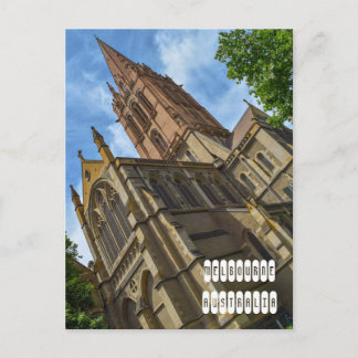 St Paul's Cathedral in Melbourne Feestdagenkaart