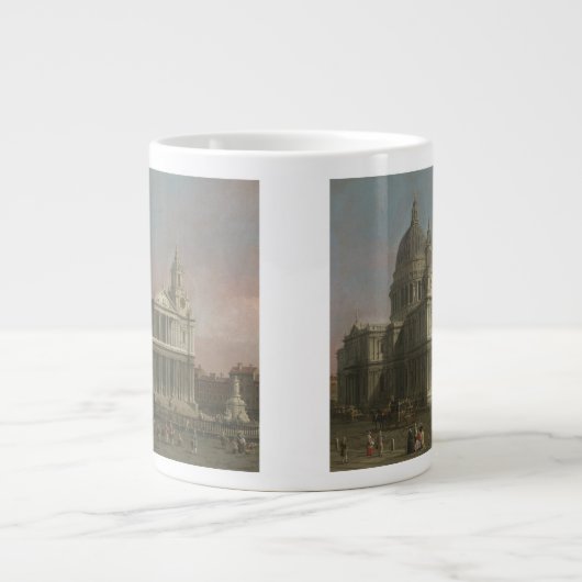 St. Paul's Cathedral, Londen, Engeland Jumbo Mok (Voorkant)