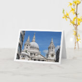 St Paul's Cathedral, Londen, Engeland Kaart (Gele Bloem)