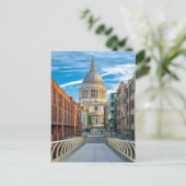 St.Paul's Cathedral London, Verenigd Briefkaart (Staand voorkant)