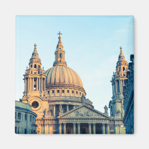 St Paul's Cathedral London Vintage gift Poster Magneet