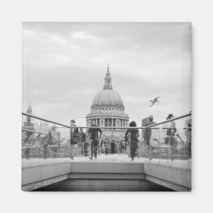 St. Paul's Cathedral Magneet: Londen Magneet