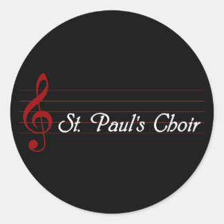 St. Paul's Choir Ronde Sticker
