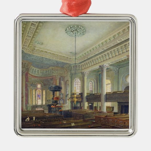 St. Paul's, Deptford (m/v op papier) Metalen Ornament (Voorkant)