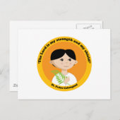 St. Pedro Calungsod Briefkaart (Voorkant / Achterkant)