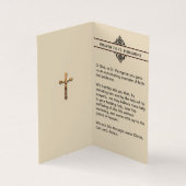 St. Peregrine Patron Cancer Patients Cartes sainte (Intérieur)