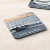 St Pete Beach FL Cork Onderzetter (Linkerzijde)