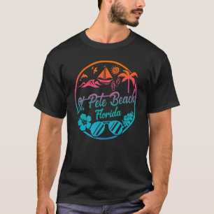 St Pete Beach Florida 2022 Vakantie Vrienden Famil T-shirt