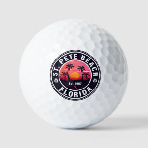 St Pete Beach Florida atletische stijl 60s Golfballen