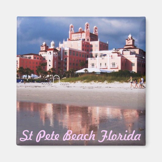 St Pete Beach Florida Magnet Magneet (Voorkant)