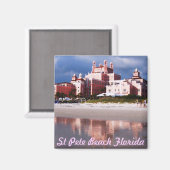 St Pete Beach Floride Magnet (Recto/Verso)