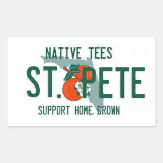 St. Pete Home Grown Sticker