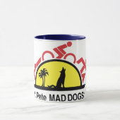 St. Pete Mad Dogs Coffee Cup Mok (Midden)