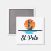 St Pete Magnet Magneet (Voorkant / Achterkant)