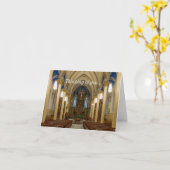 St Peter Catholic Church JC Penser De Vous Carte (Fleur jaune)