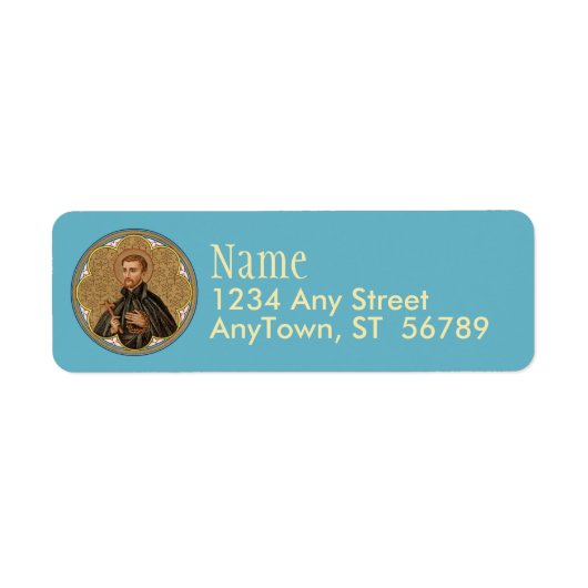 St. Peter Claver (BK 058) Etiket (Voorkant)
