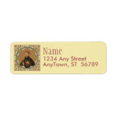 St. Peter Claver (BK 058) Etiket (Voorkant)