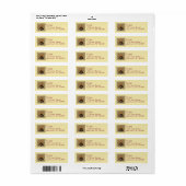 St. Peter Claver (BK 058) Etiket (Full Sheet)